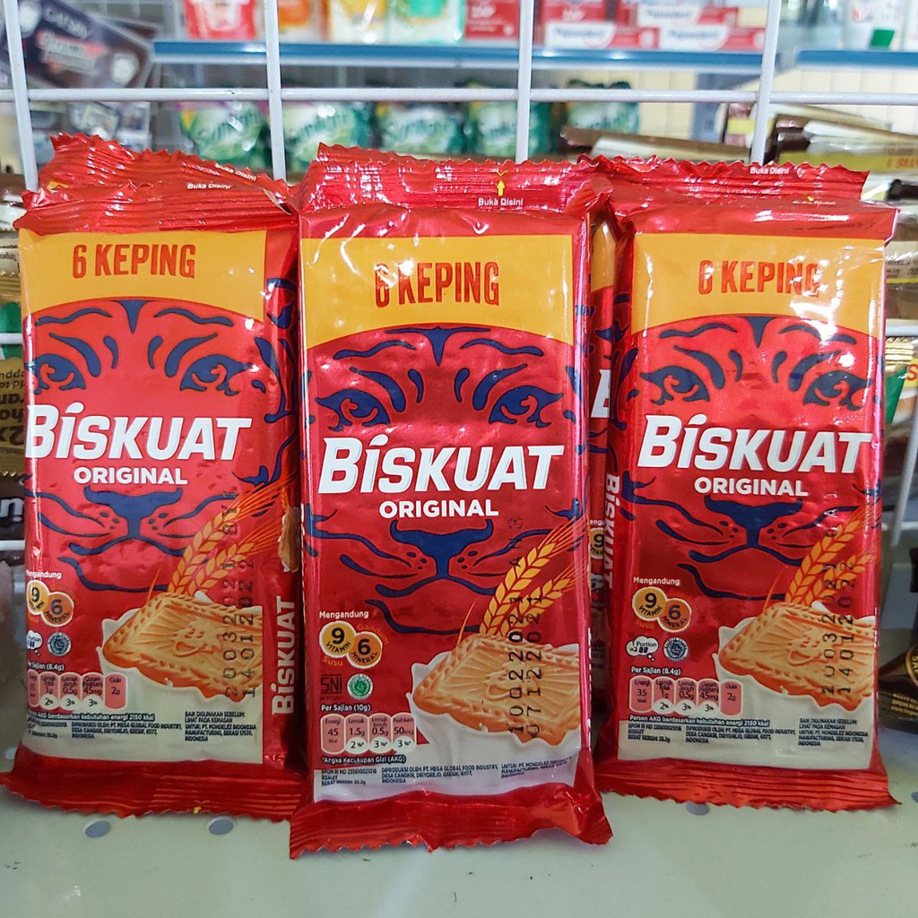 

BISKUAT ORIGINAL ISI 6 KEPING 25.2 GR