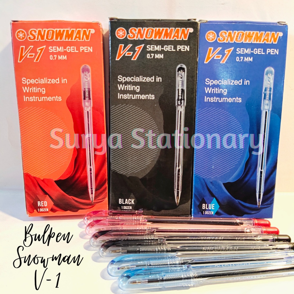 

(PAK) PULPEN SNOWMAN V1 / Bulpoin Snowman V1