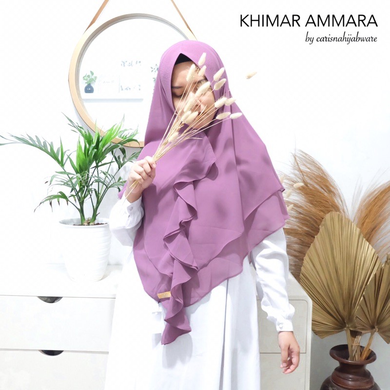 SALE OFF !!! KHIMAR AMMARA by @carisnahijabware