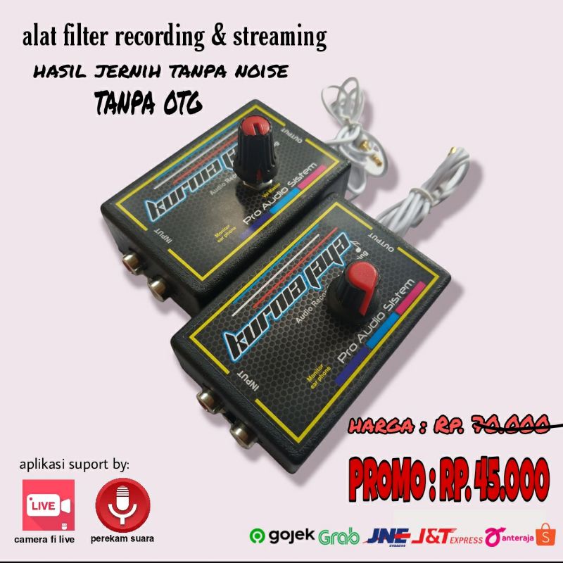 alat rekam mixer recorder mixer ke hp dan streaming cod