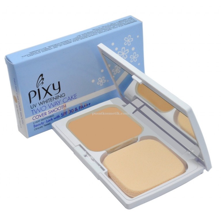 PIXY UV WHITENING TWO WAY CAKE COVER SMOOTH