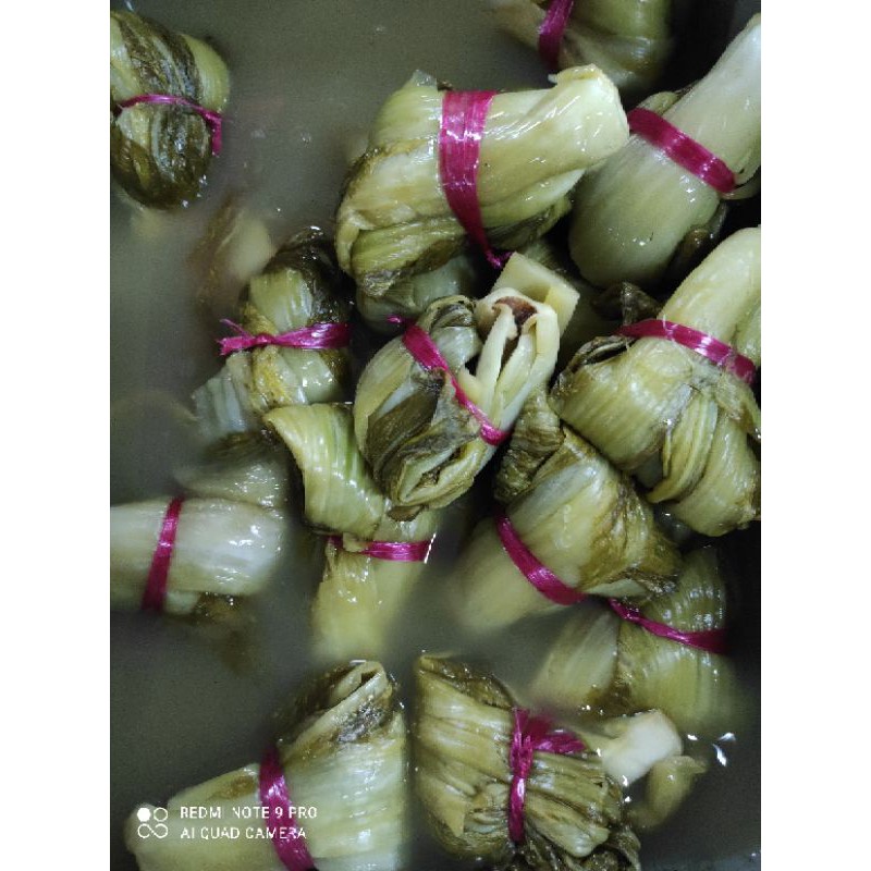 

sayur asin ikat