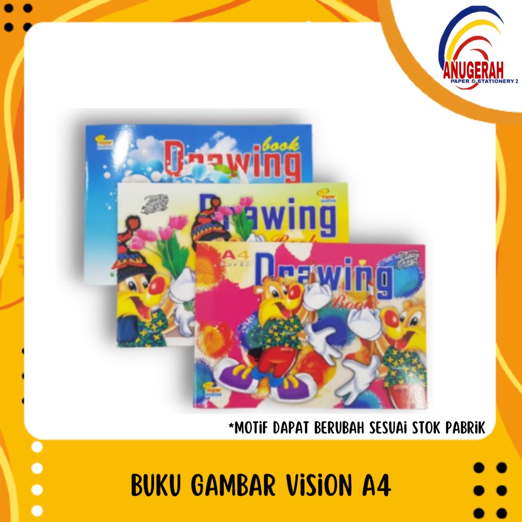 

BUKU GAMBAR VISION A4 (PCS)