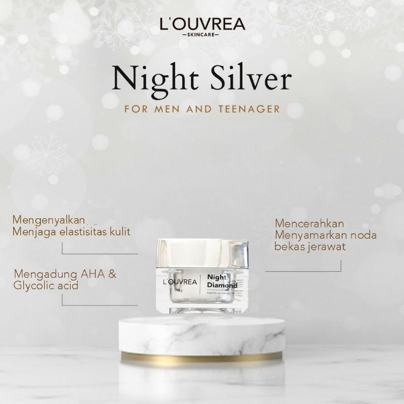 LOUVREA Night Silver