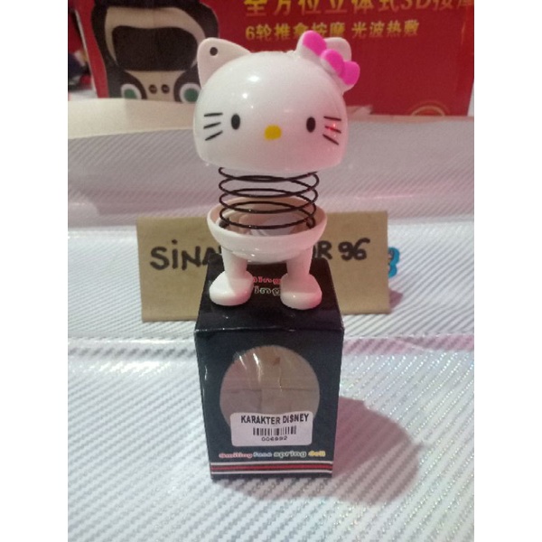 BONEKA PER BERGOYANG HIASAN DASHBOARD MOBIL EMOJI EMOTICON