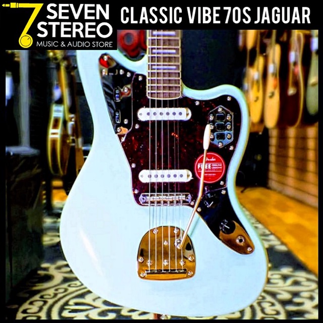 SQUIER JAGUAR CLASSIC VIBE 70 S SURF GREEN