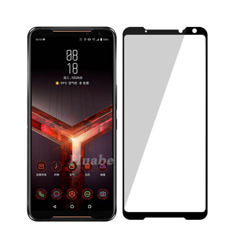 3 in 1 Pelindung Layar + Soft case Airbag Anti Crack Asus ROG Phone 3