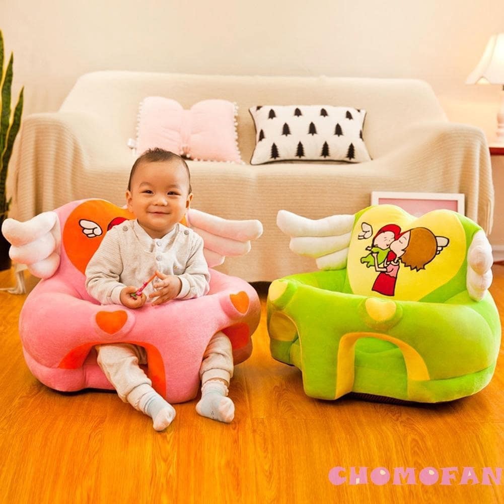 Gratis Isi Sofa kursi bayi belajar duduk makan karakter sayap import Multifungsi