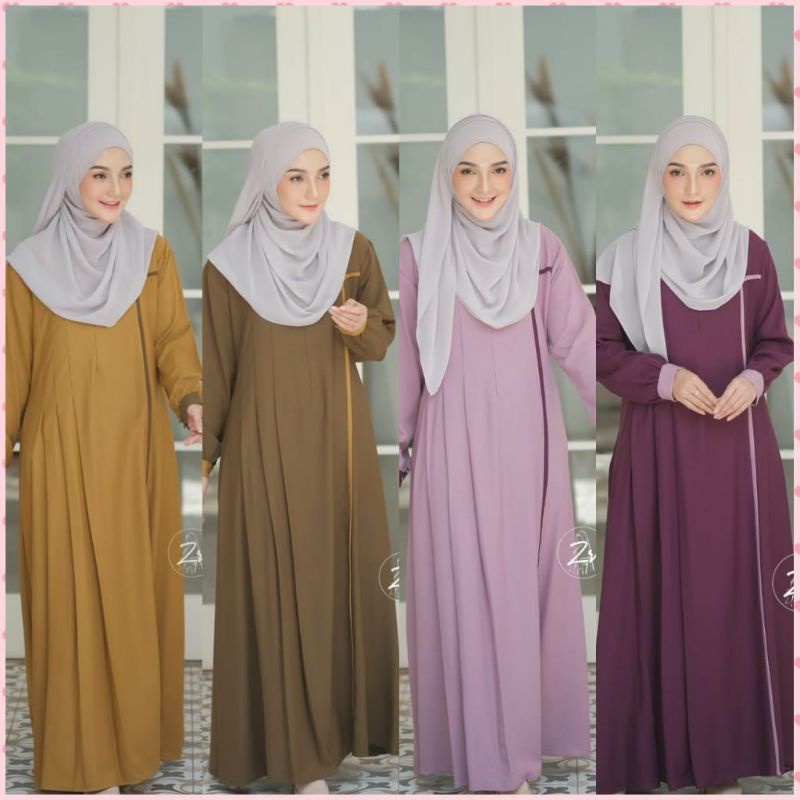 • KIRANA DRESS ORI by ZR gamis murah