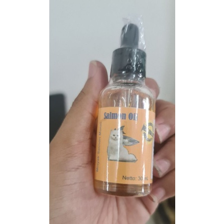 Minyak Salmon Oil Kucing Perawatan Kulit dan Bulu