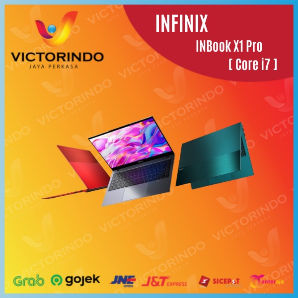 INFINIX INBook X1 Pro [ Core i7 ] Ram 16GB / Rom 512GB - Garansi Resmi