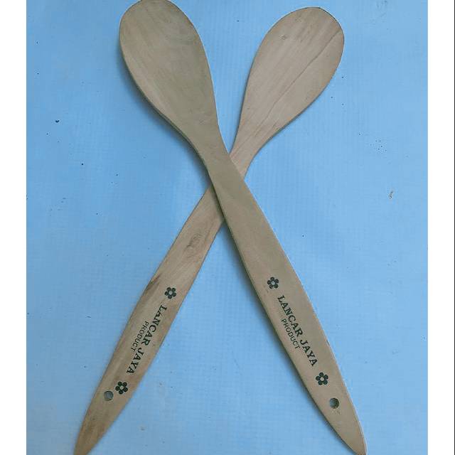 Alat masak sotel kayu, spatula kayu/solet kayu