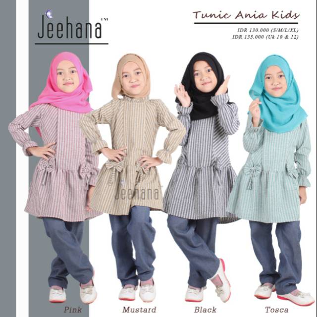 Jeehana Tunik Ania Kids