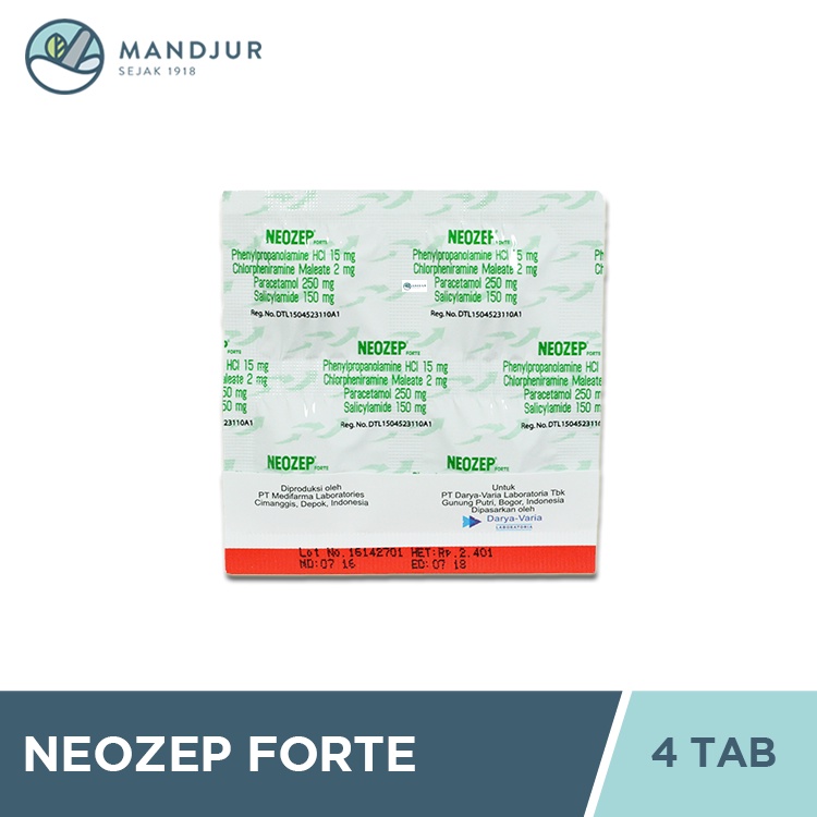 Neozep Forte - Obat Flu dan Hidung Tersumbat-1