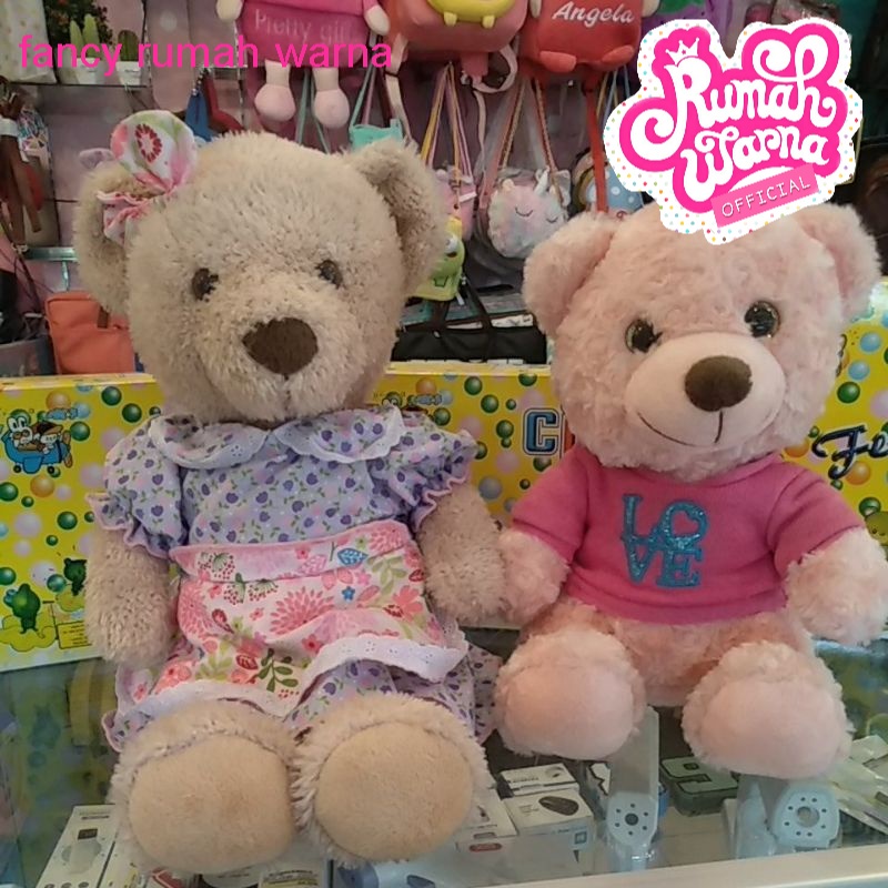 BONEKA BERUANG BEAR BAJU CUDDLE SNEEL SEULGI RWCORP