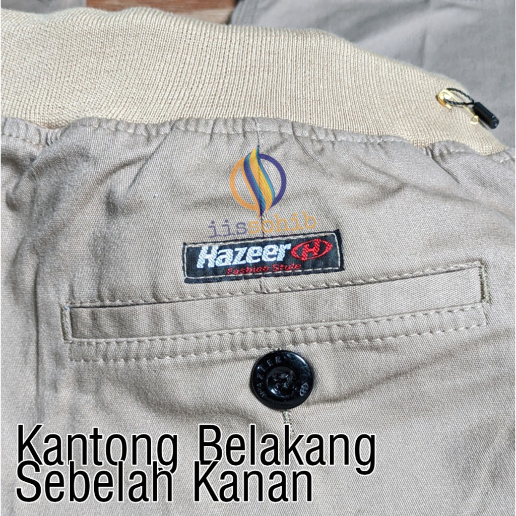 HAZEER | CELANA CHINOS COWOK PANJANG JUMBO MELAR PINGGANG RIP KOLOR | BIG SIZE ORIGINAL PREMIUM HAZER DENIM