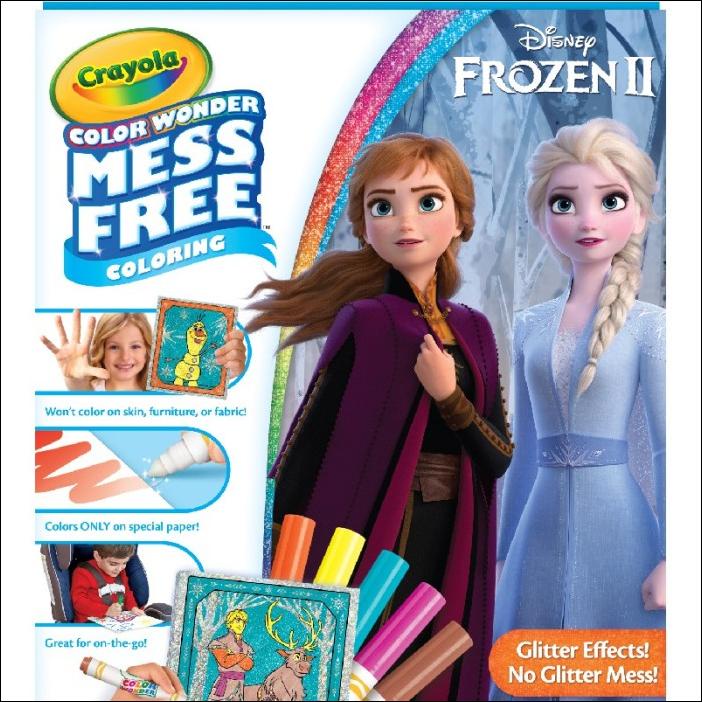 

Crayola Color Wonder Mess Free Coloring Glitter Frozen II