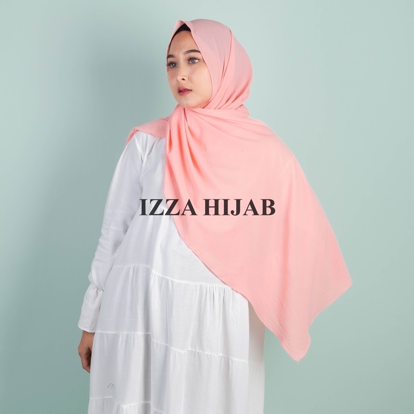 -/+(175cm x 75 cm) JILBAB HIJAB PASHMINA DIAMOND POLOS /PASHMINA SABYAN