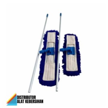 Set Lobby Duster Ukuran 80 cm Alat Pel Dorong / Lobby duster acrylic 80 cm / Lobby Duster
