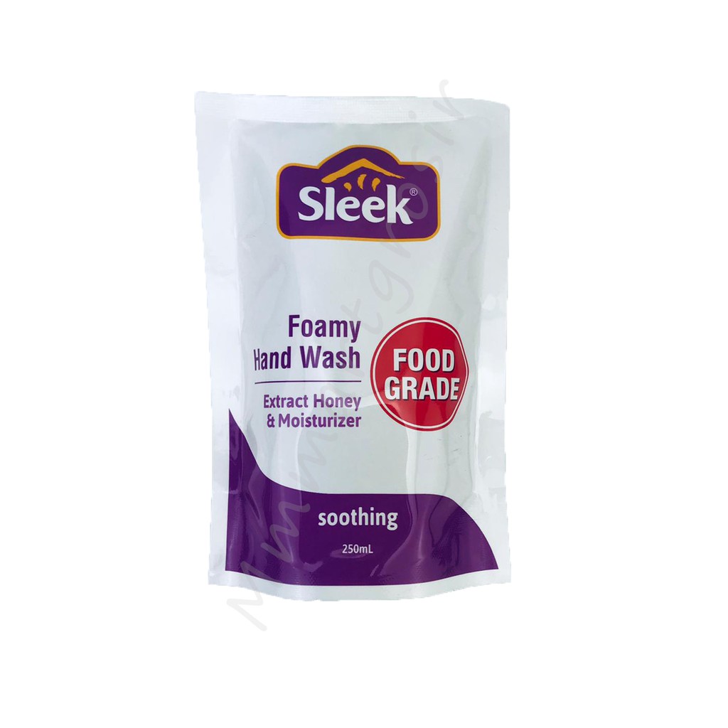 Sleek / Sabun cuci tangan / Soothing / Refreshing / Foamy hand wash