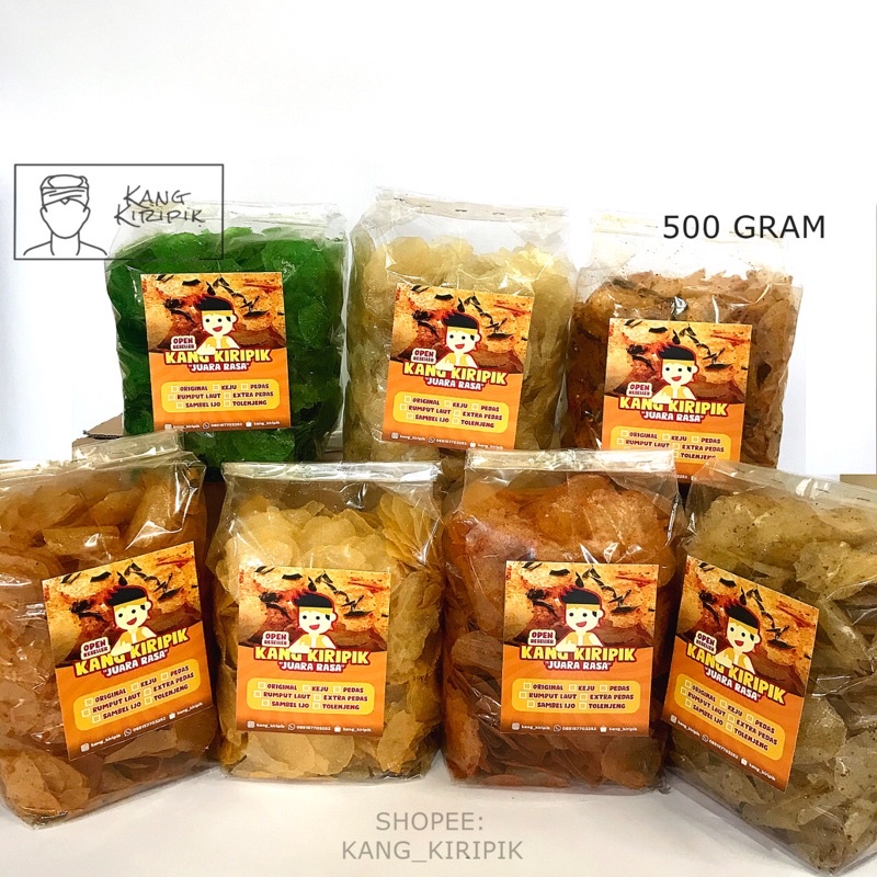 

Keripik Kaca/ Keripik Beling/ Pakset 500 gram