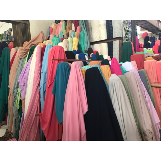 

Warna baru bubble crepe platinum