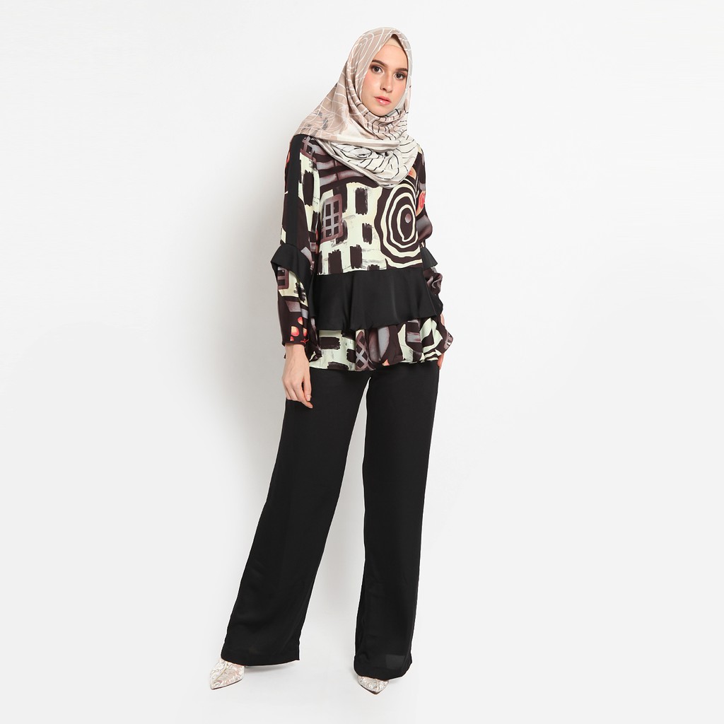 Allea Itang Yunasz / Isya Blouse/ Atasan Wanita - Hijab Fashion Muslim