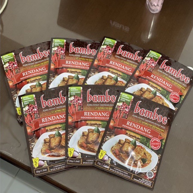 Bamboe Rendang / Bumbu Rendang Praktis siap masak 60gr