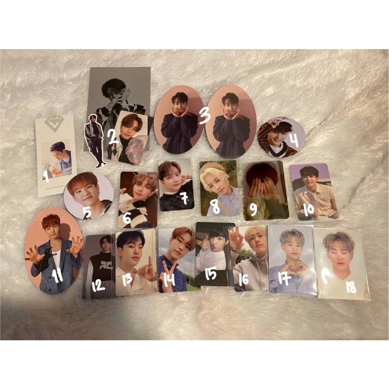 PC SEVENTEEN OFFICIAL JEONGHAN HOSHI SEMICOLON, LL, AN ODE, GOING SEVENTEEN, DOME TOUR, DIRECTOR CUT