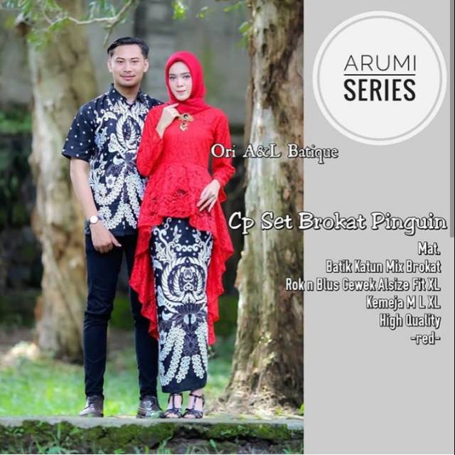 Cp set brokat pinguin