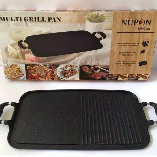 Multi Grill Pan NUPON Multifungsi Alat Panggang dan Goreng BBQ