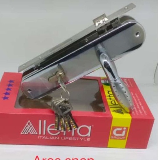 Kunci Pintu Besar Alletta Ares SN / Handle Pintu Besar High Quality / Kunci Pintu Full Set