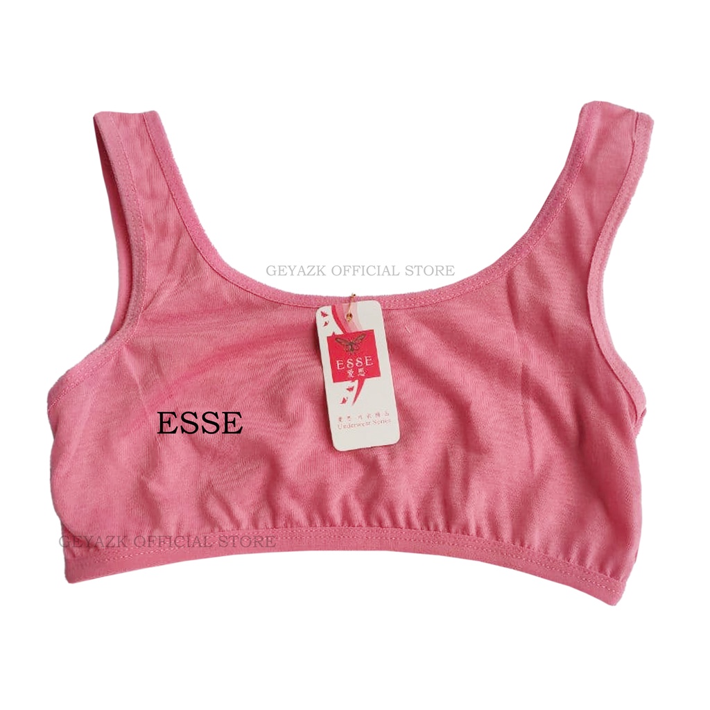 3 Pcs Miniset Anak Remaja Bra Perempuan Polos