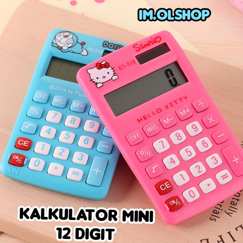 Kalkulator Mini Portable 12 Digit⭐ IM ⭐