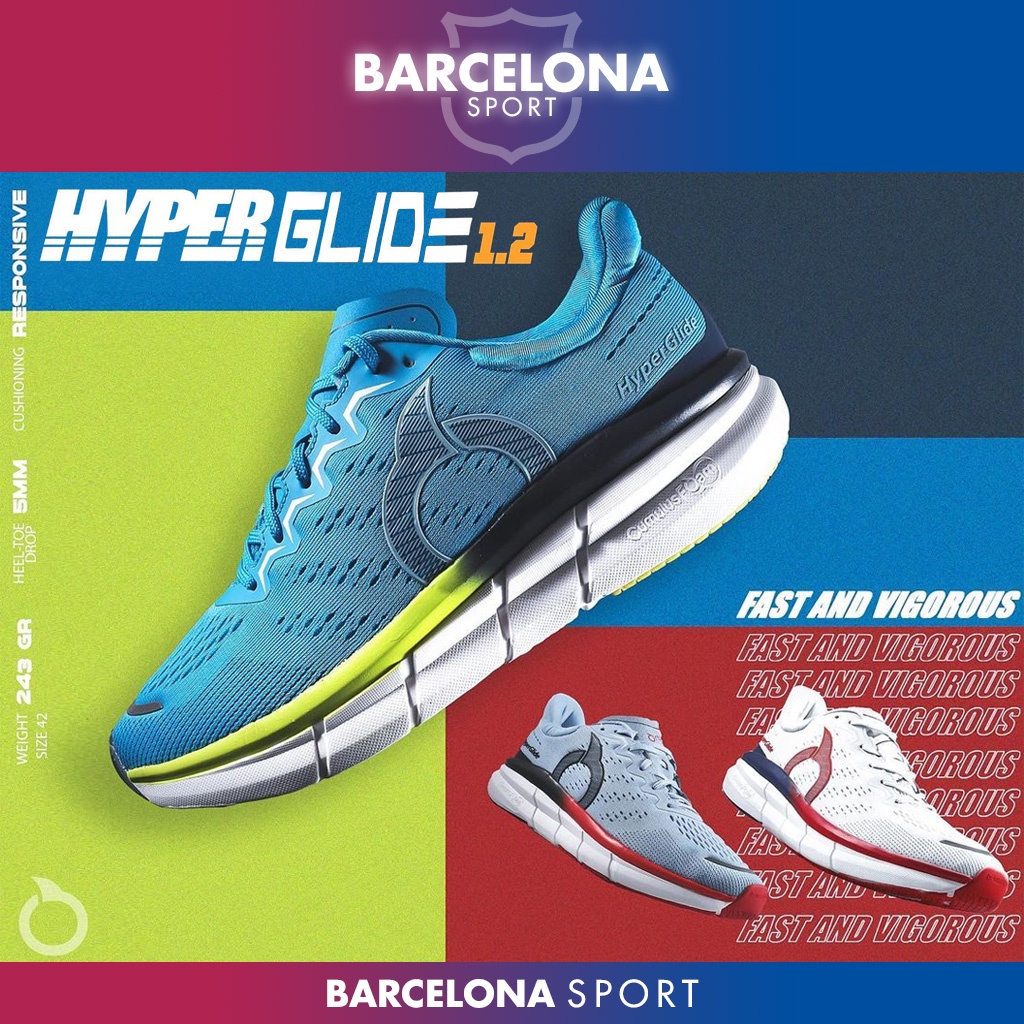 OrtusEight Hyperglide 1.2 - Sepatu Lari Running Ortus