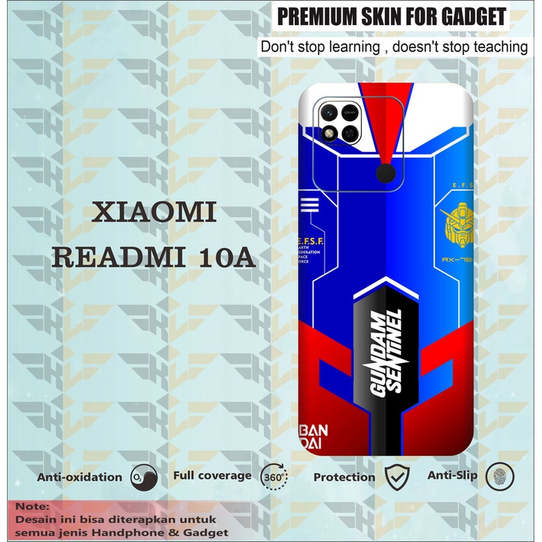 GARSKIN HANDPHONE 2PCS XIAOMI READMI 10A GUNDAM