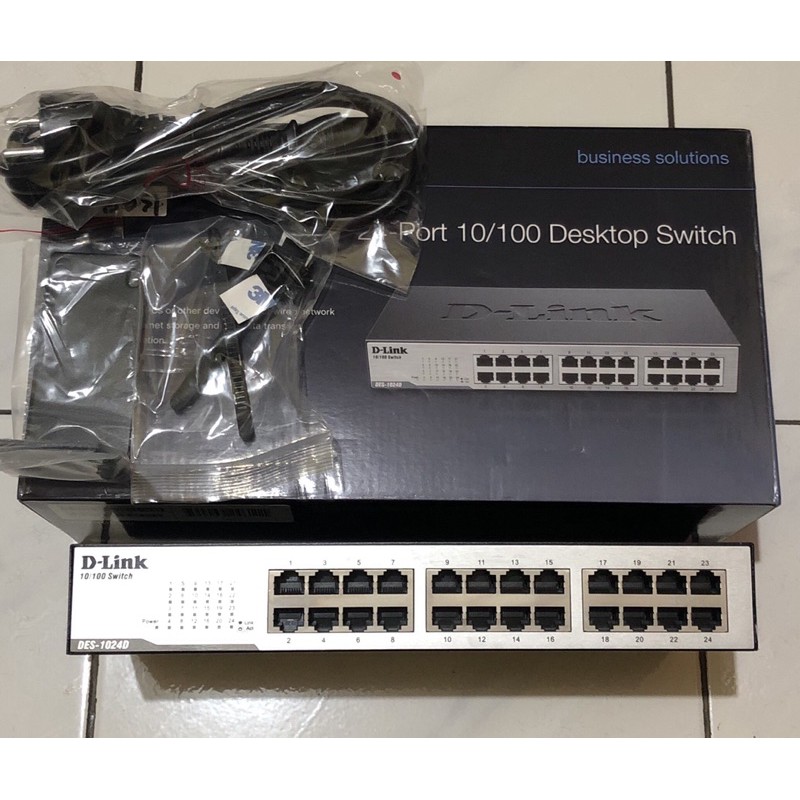Switch hub D-Link 24port DES-1024D