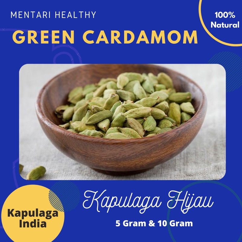 Kapulaga Hijau / Cardamom / Kapulaga India