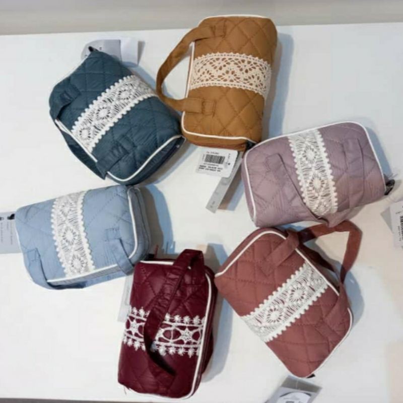 mukena mini premium warna warni Mukena waterproof lembut mukena travelling mini qatifa dan karitai8