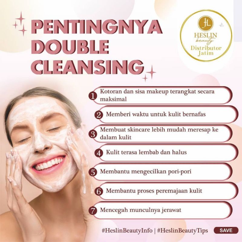 BISA COD (ECER) GLOW FASH WASH SABUN HESLIN BEAUTY