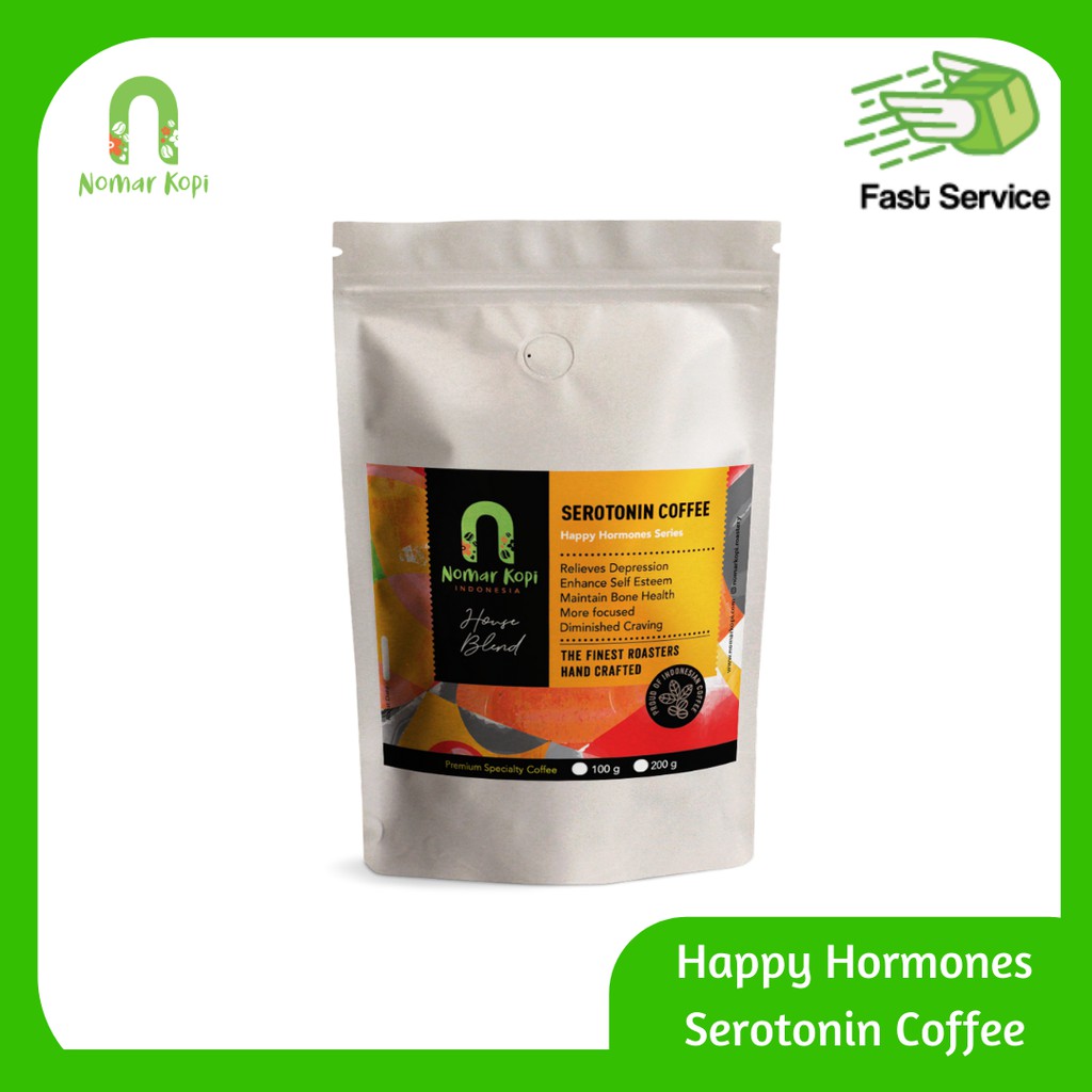 

Biji Kopi Premium Blend Hormon Kenyamanan Serotonin