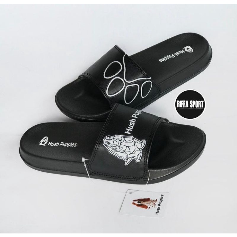 sandal sloop hush puppies | sandal slide on pria wanita