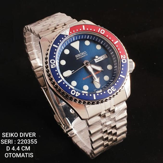Jam Tangan Pria Seiko X Padi Diver 220355 Automatic Ori BM