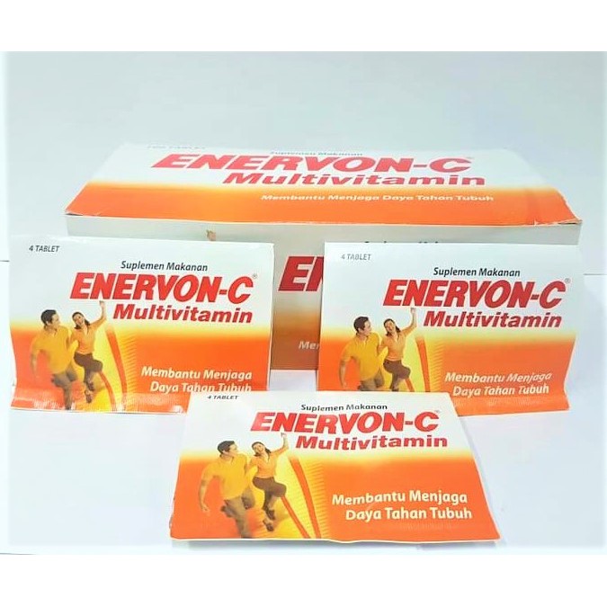 Enervon-C Multivitamin 1 Strip - 4 Tablet