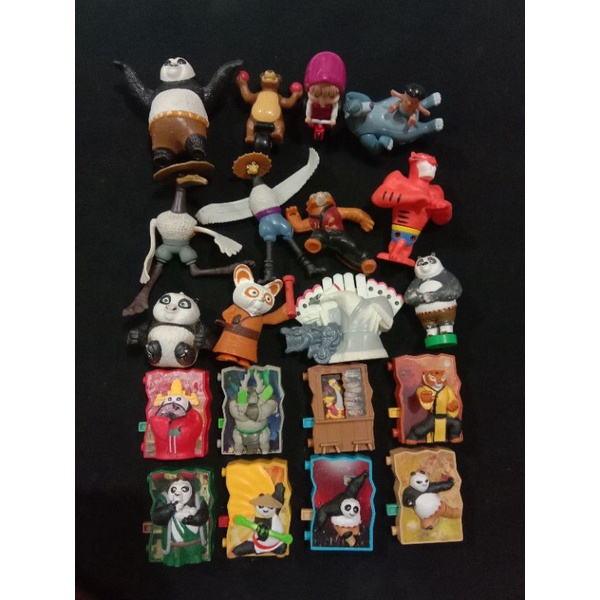 Updete 07-08-2025 Kungfu Panda Marsha Beruang Action Figure McDonald KFC bekas