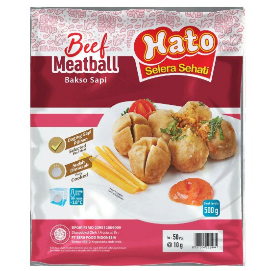 

Hato Beef Meat Ball 500 Gram