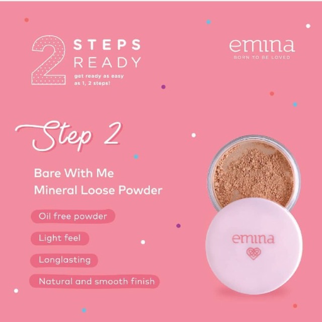 Emina Bare With Me Mineral Loose Powder