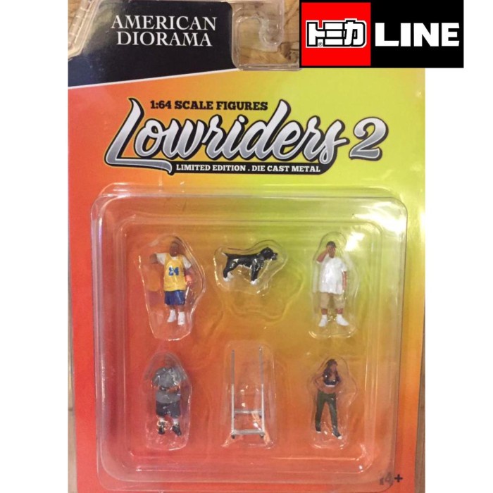 AMERICAN DIORAMA 1:64 Lowriders 2