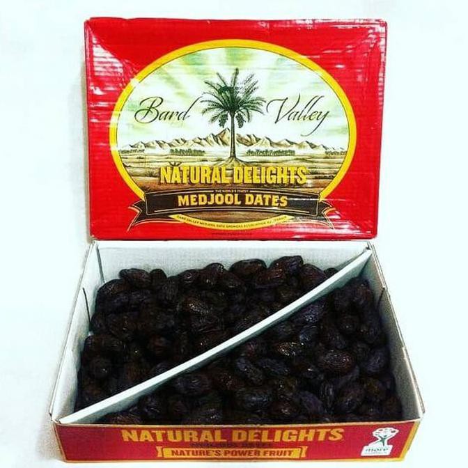 

Ready Stock Kurma Medjool Natural Delights California 1 Kg Istimewa