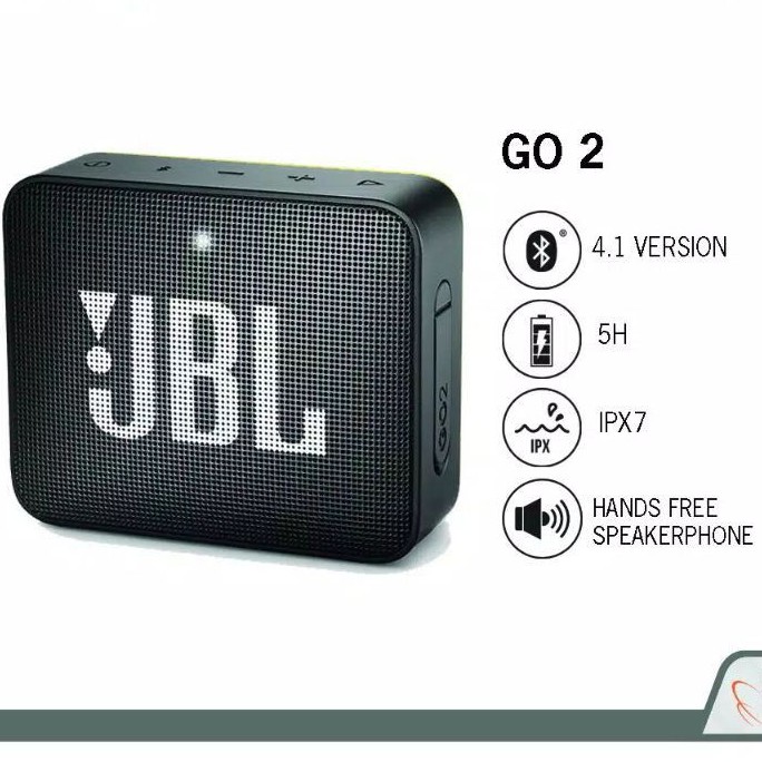Speaker Aktif JBL GO 2 Speaker Bluetooth Portable Waterproof